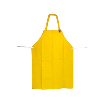 2W International Heavy Duty Apron, Yellow 3547